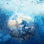 cuanta agua queda en la tierra