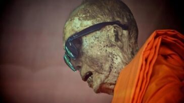 monje budista momificado