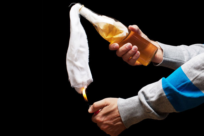 para que se invento el cóctel molotov