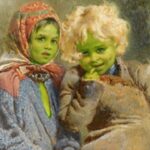 historia de los niños verdes de Woolpit