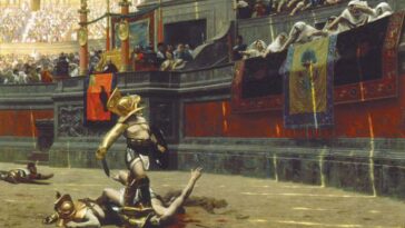 la vida de gladiadores romanos