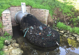 limpiar el rio de basura